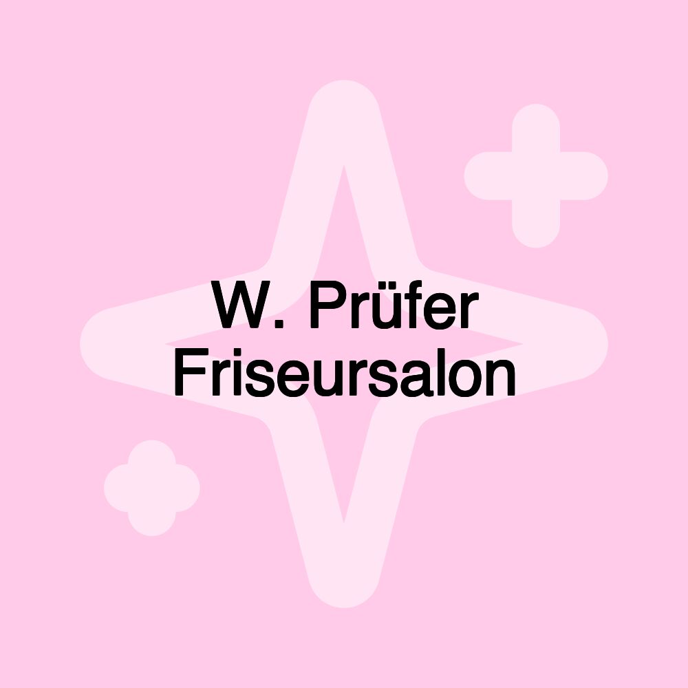 W. Prüfer Friseursalon