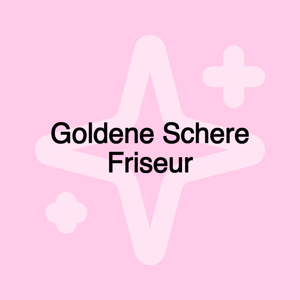 Goldene Schere Friseur