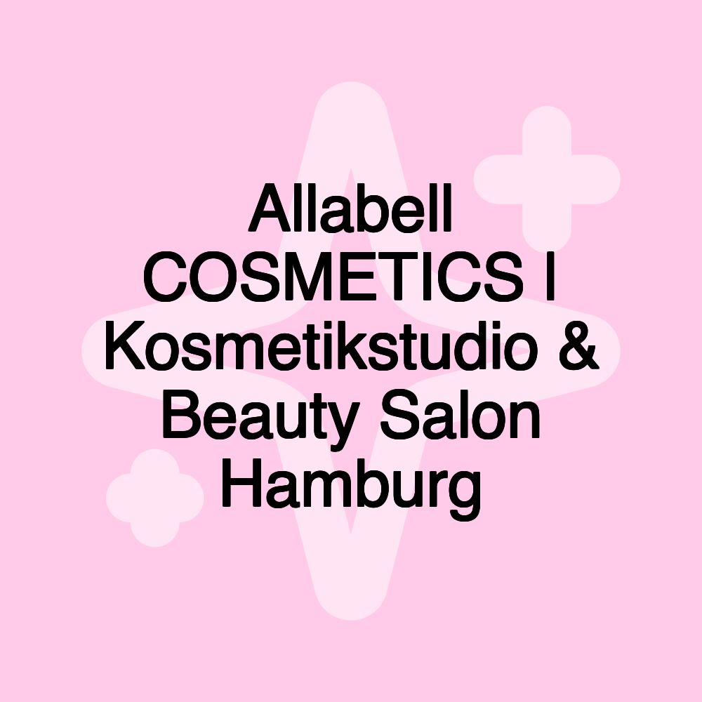 Allabell COSMETICS | Kosmetikstudio & Beauty Salon Hamburg