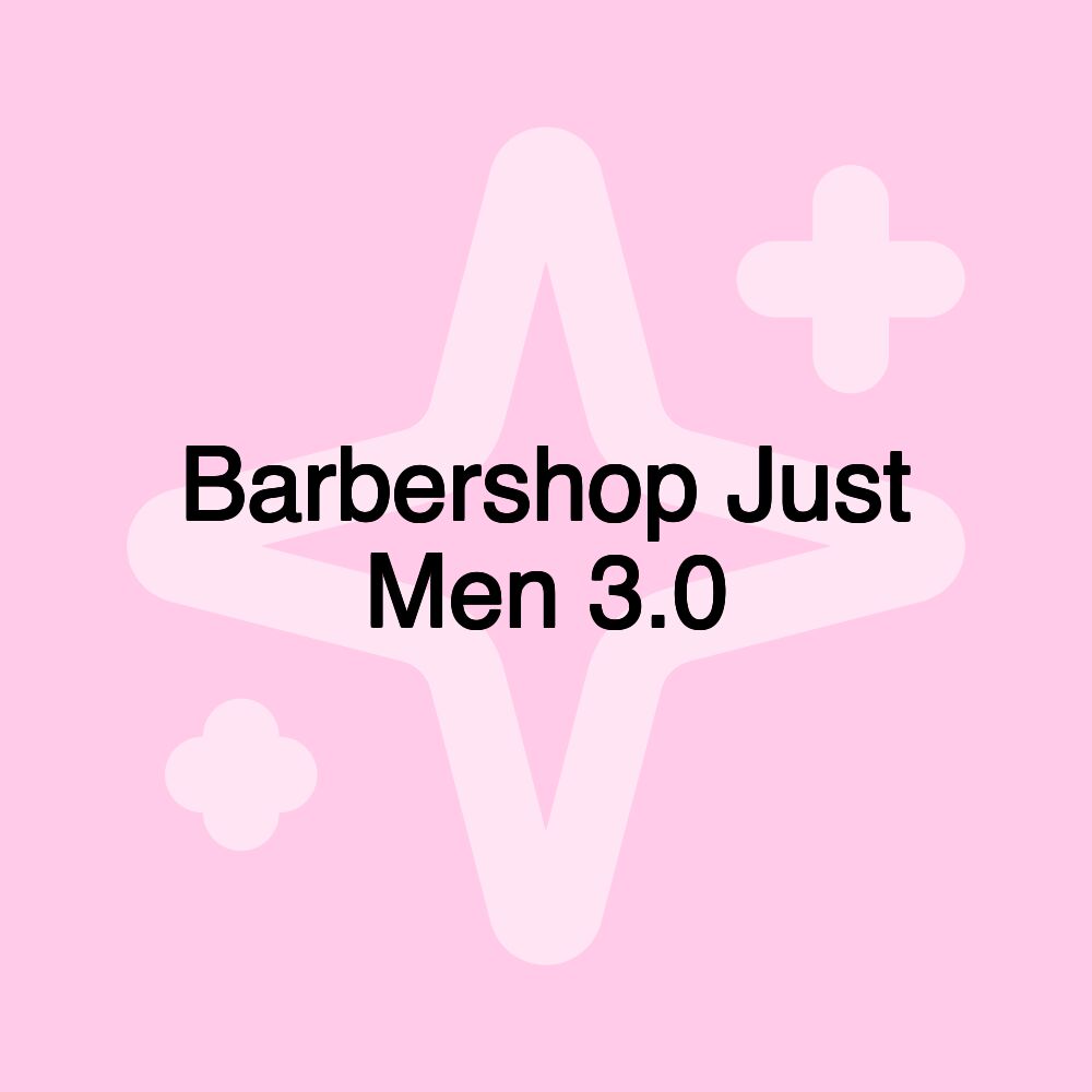 Barbershop Just Men 3.0