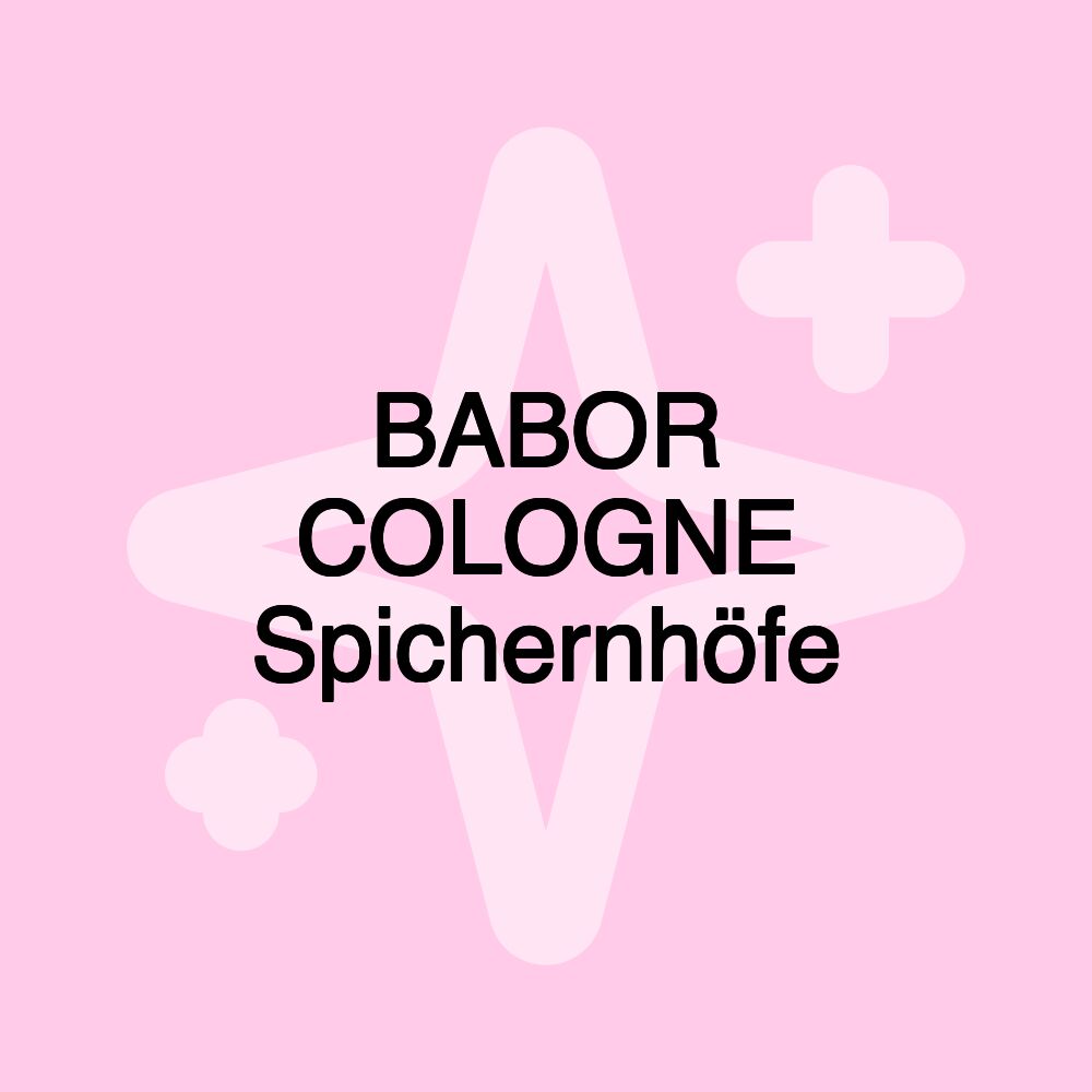 BABOR COLOGNE Spichernhöfe