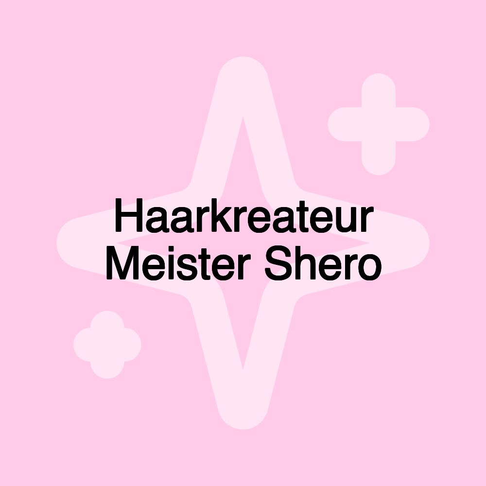 Haarkreateur Meister Shero