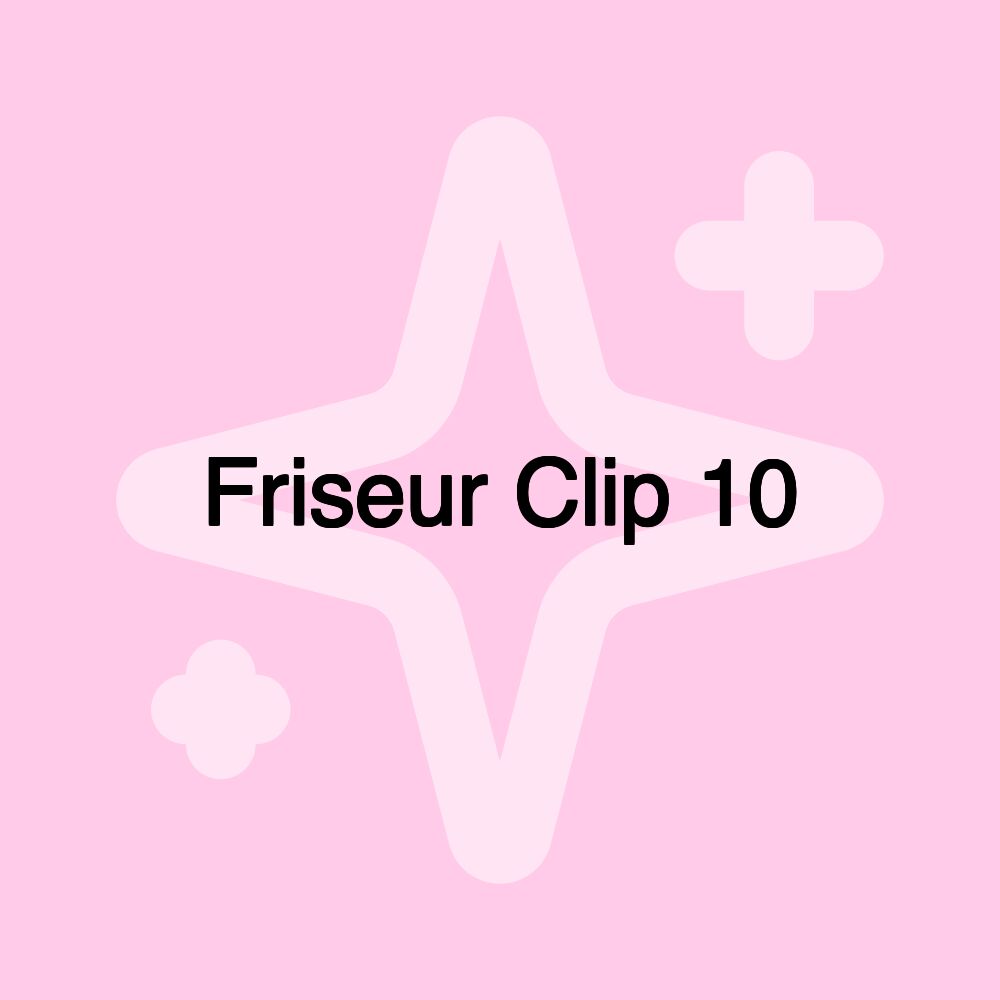 Friseur Clip 10