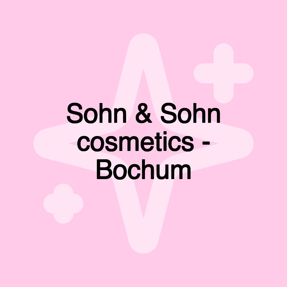 Sohn & Sohn cosmetics - Bochum