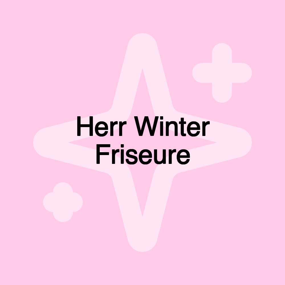 Herr Winter Friseure