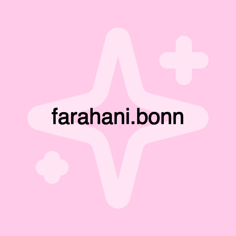 farahani.bonn