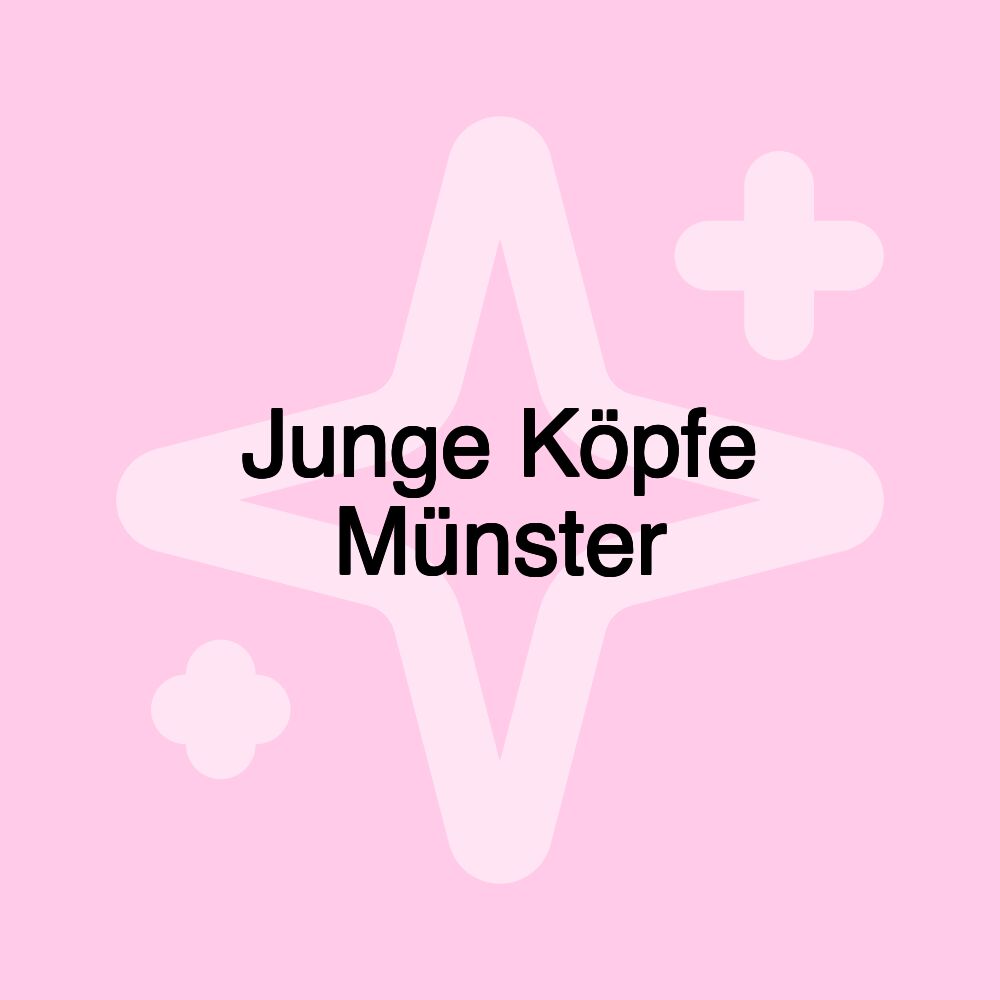 Junge Köpfe Münster