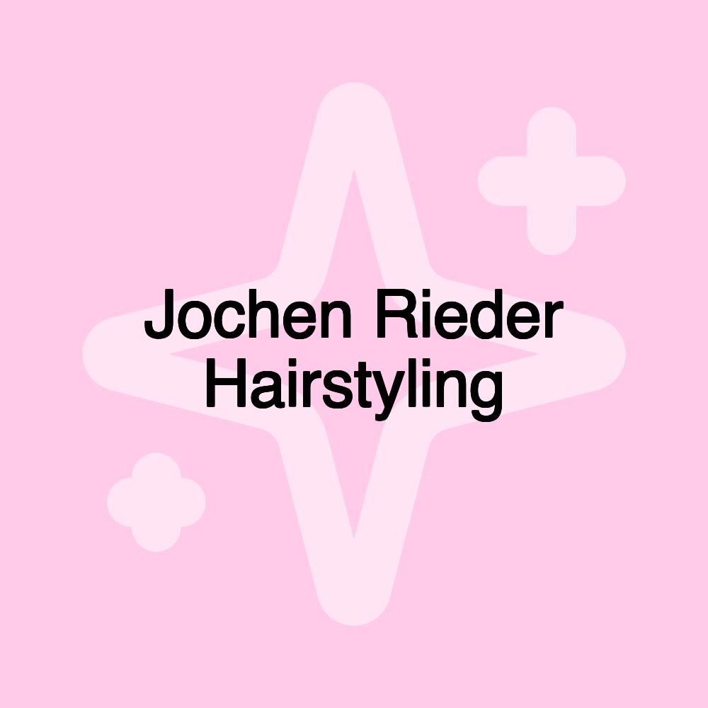 Jochen Rieder Hairstyling