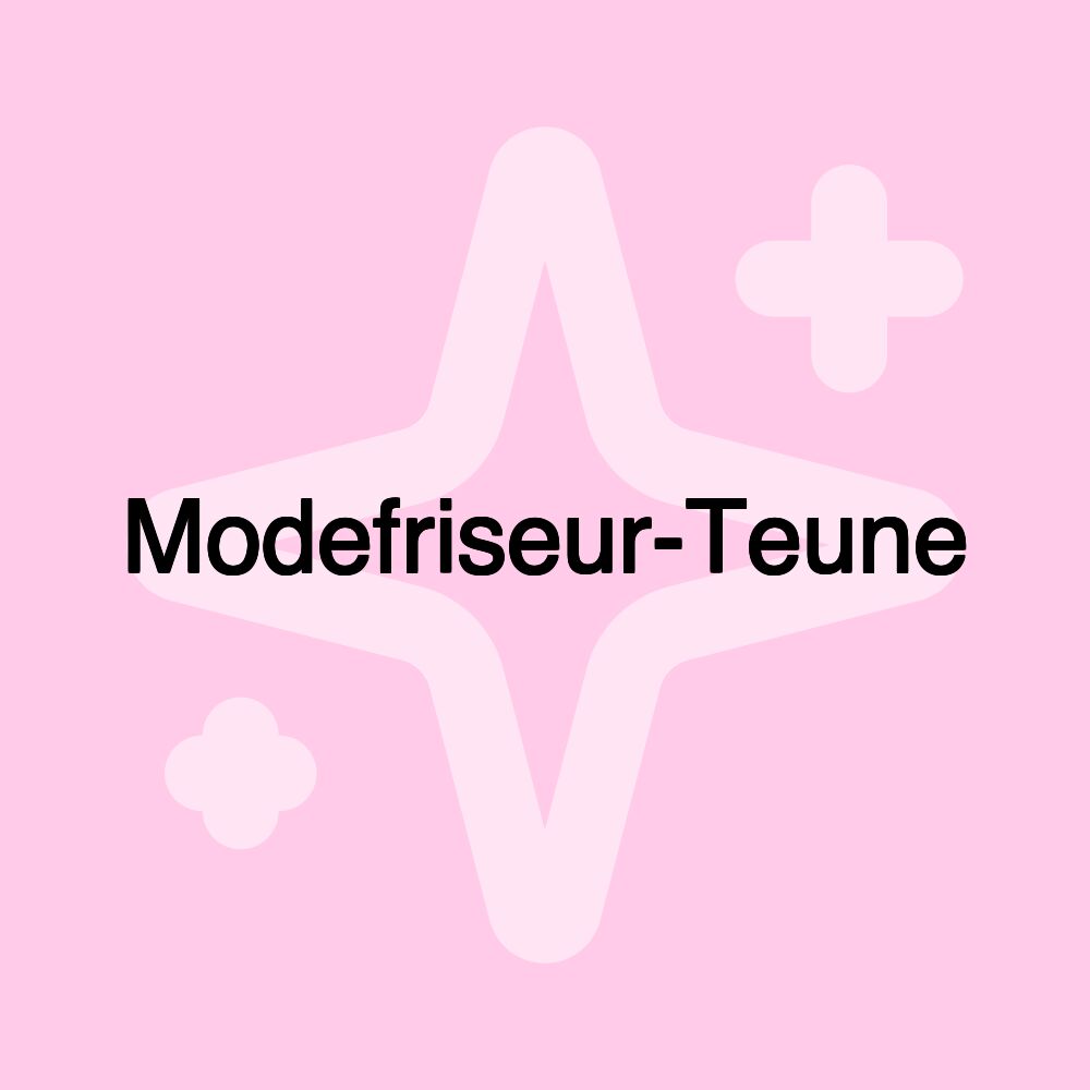 Modefriseur-Teune