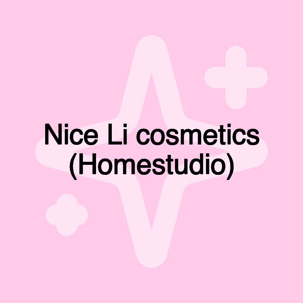 Nice Li cosmetics (Homestudio)