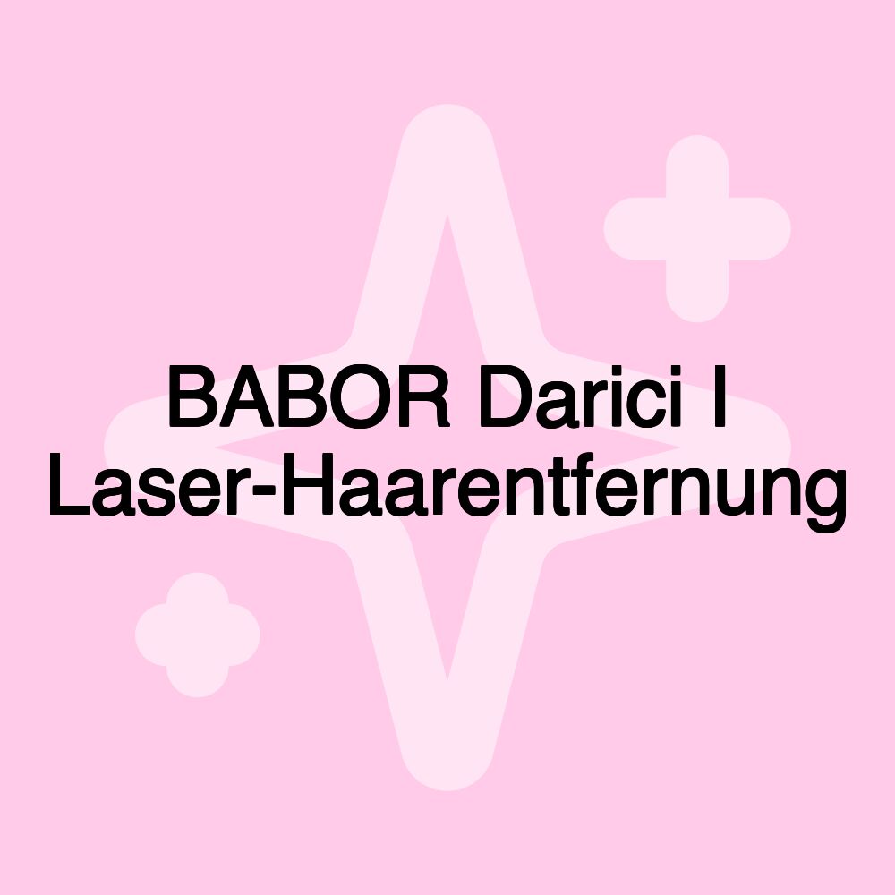 BABOR Darici I Laser-Haarentfernung