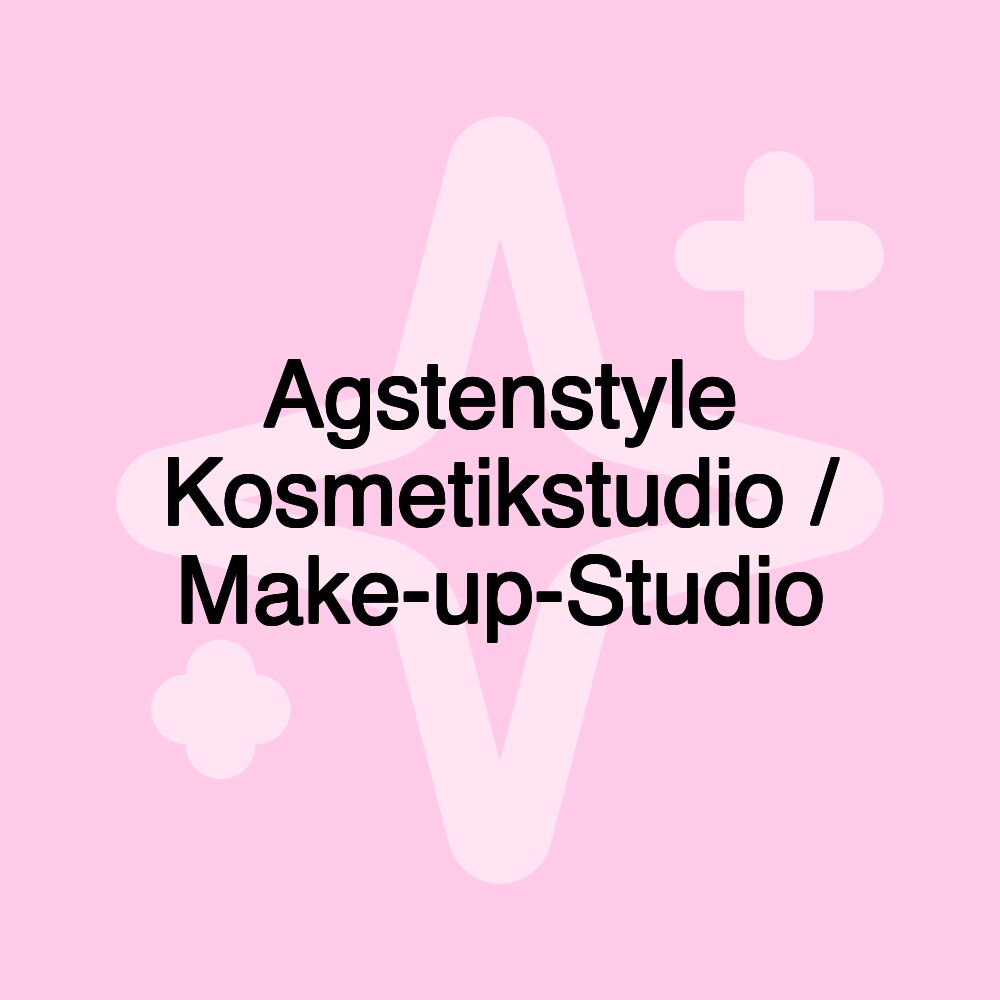 Agstenstyle Kosmetikstudio / Make-up-Studio