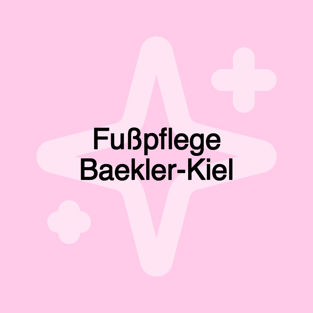 Fußpflege Baekler-Kiel