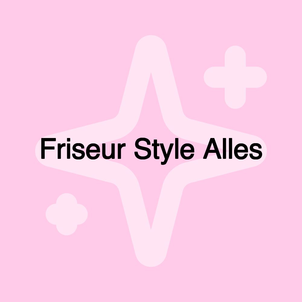 Friseur Style Alles