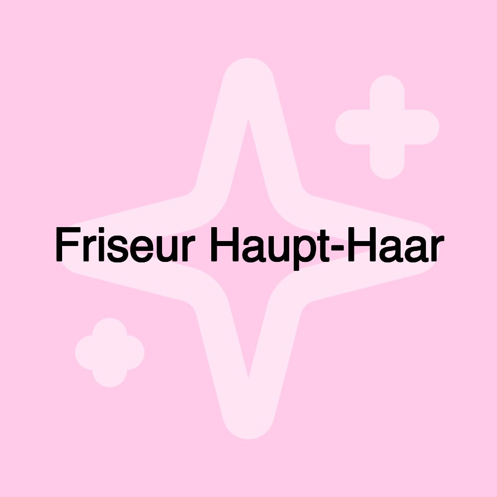 Friseur Haupt-Haar