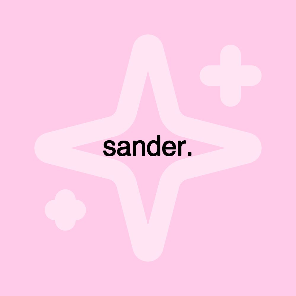 sander.