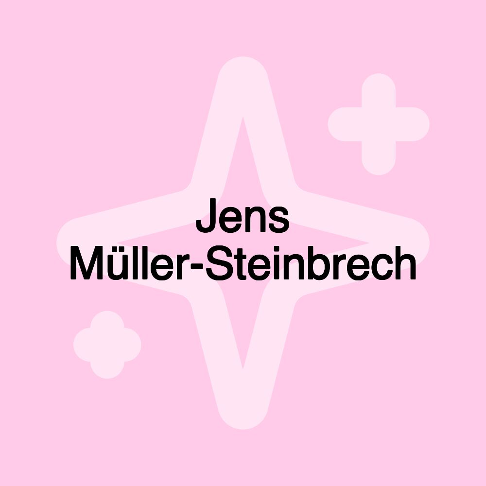 Jens Müller-Steinbrech