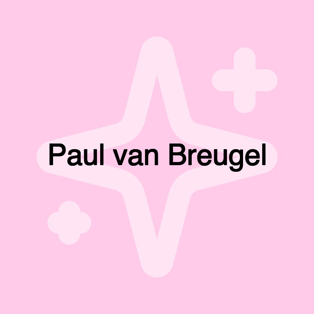 Paul van Breugel