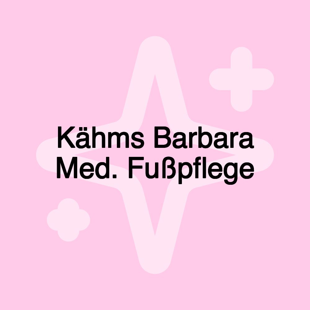 Kähms Barbara Med. Fußpflege