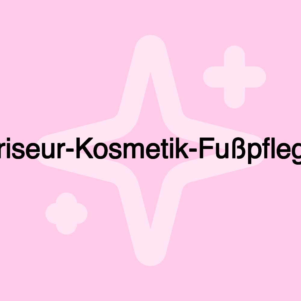 Friseur-Kosmetik-Fußpflege