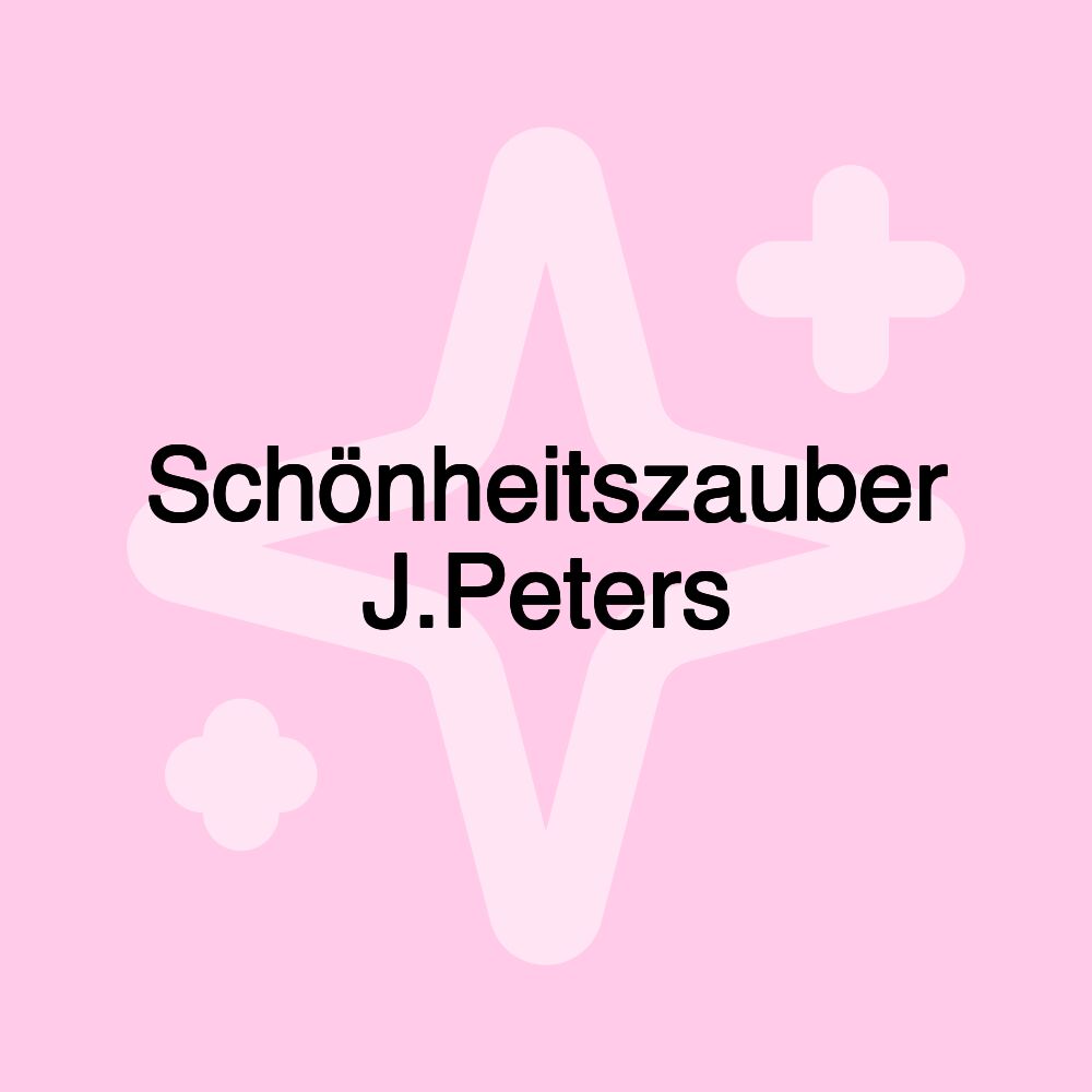 Schönheitszauber J.Peters