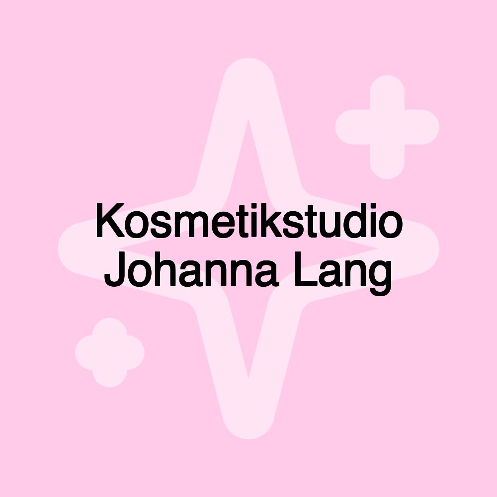 Kosmetikstudio Johanna Lang