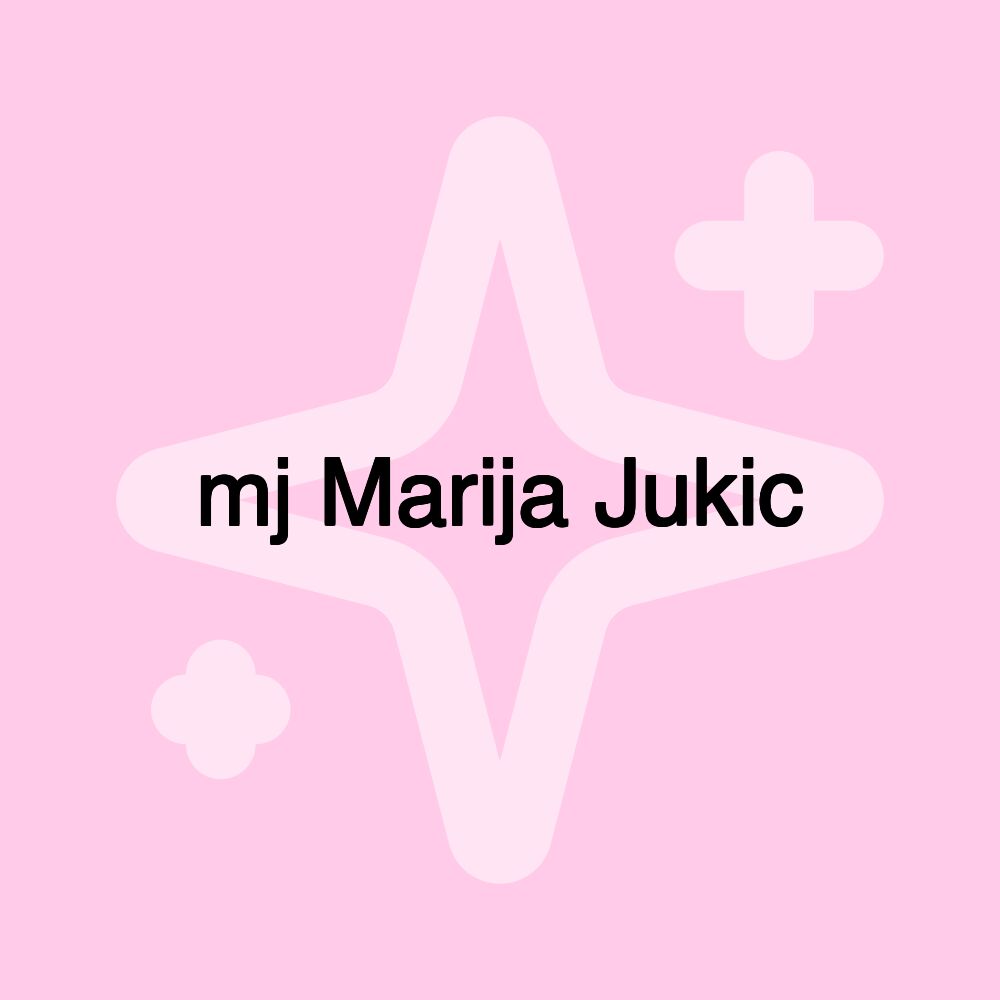 mj Marija Jukic