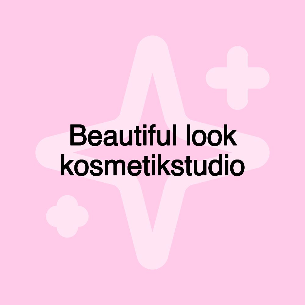 Beautiful look kosmetikstudio