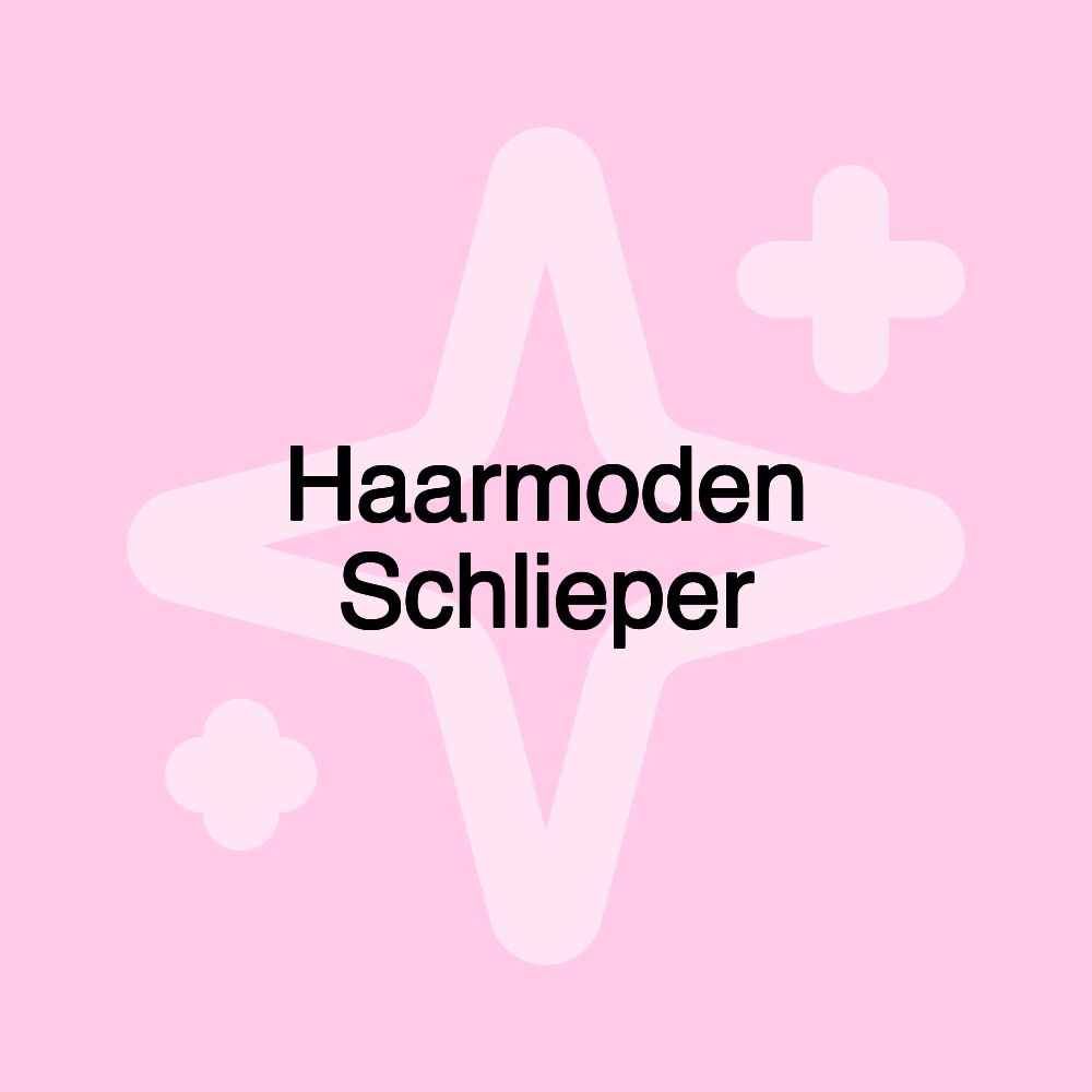 Haarmoden Schlieper