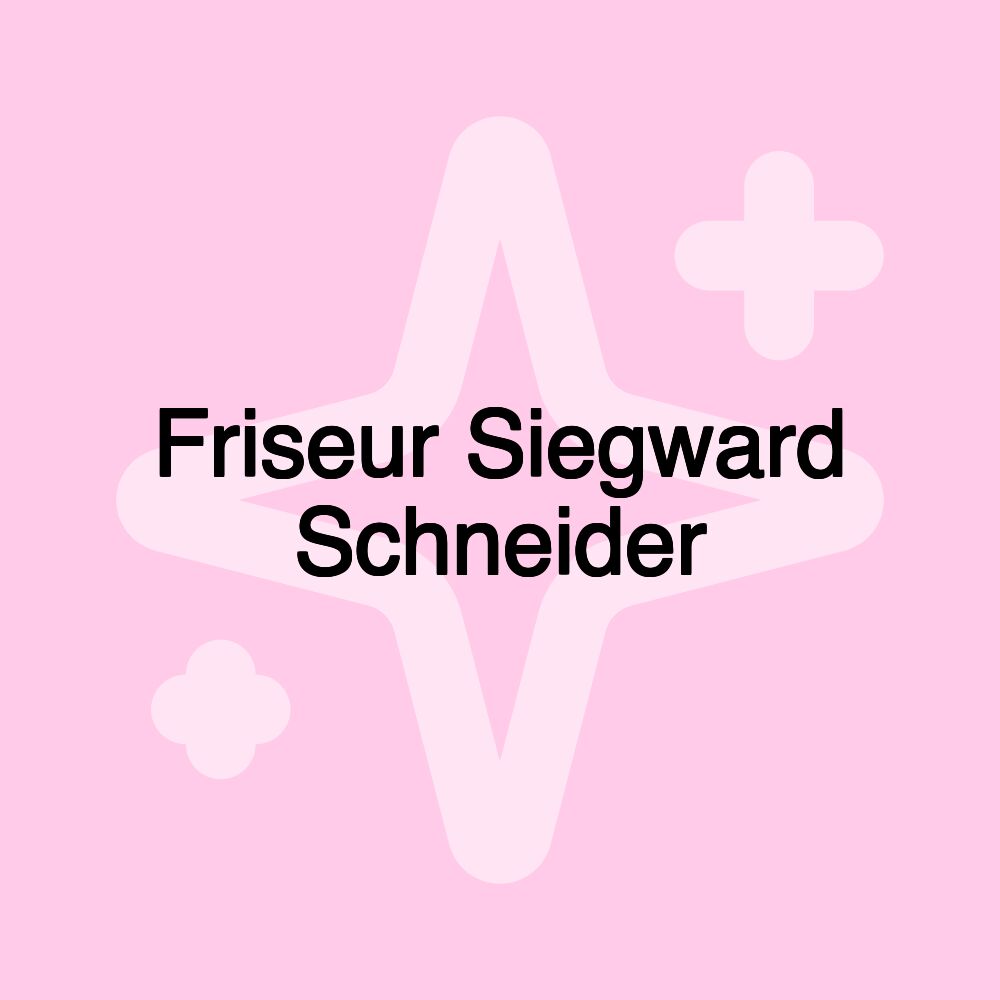 Friseur Siegward Schneider