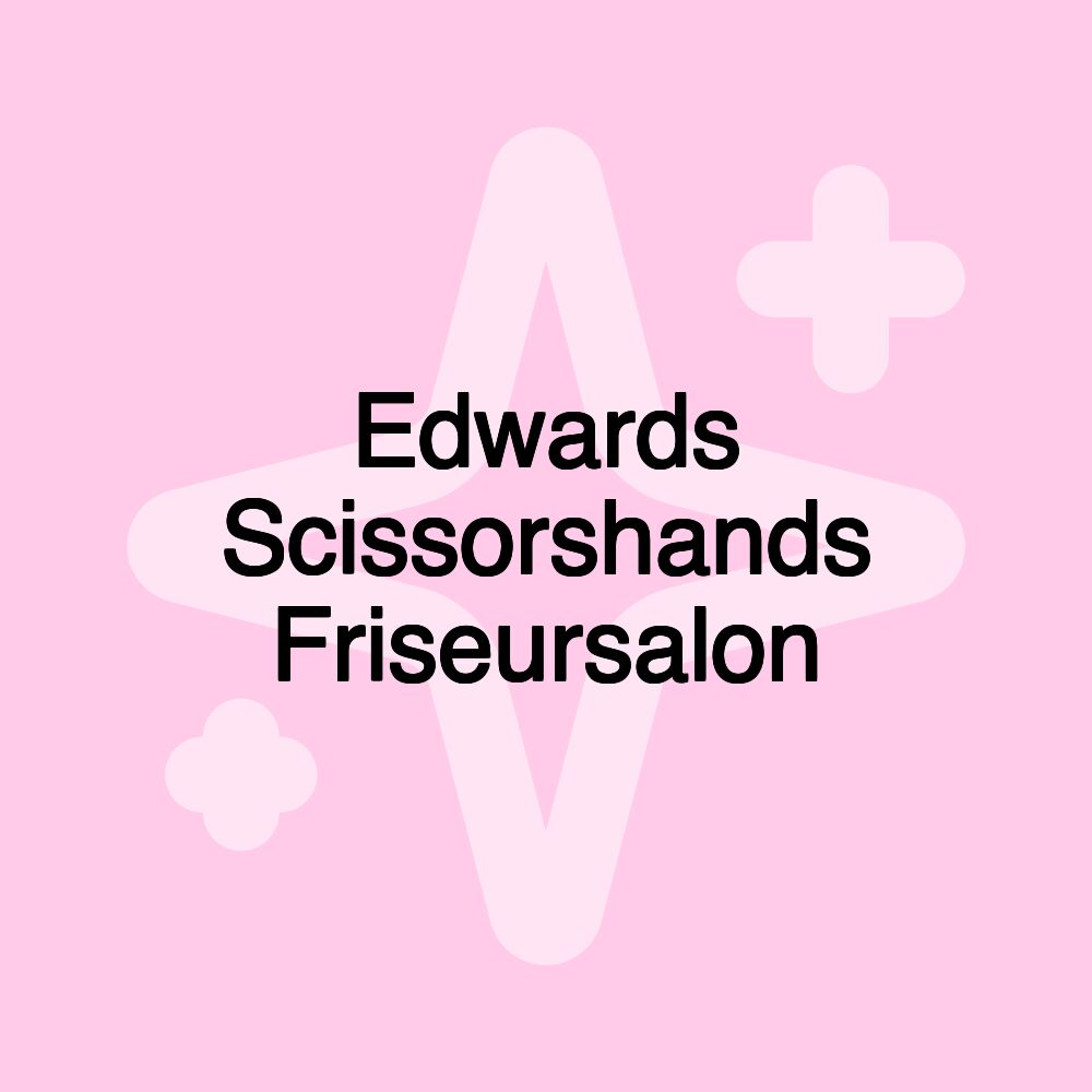 Edwards Scissorshands Friseursalon