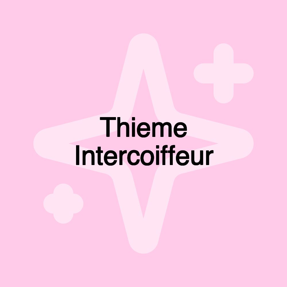 Thieme Intercoiffeur