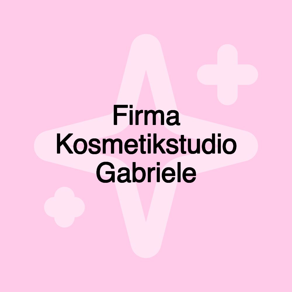 Firma Kosmetikstudio Gabriele