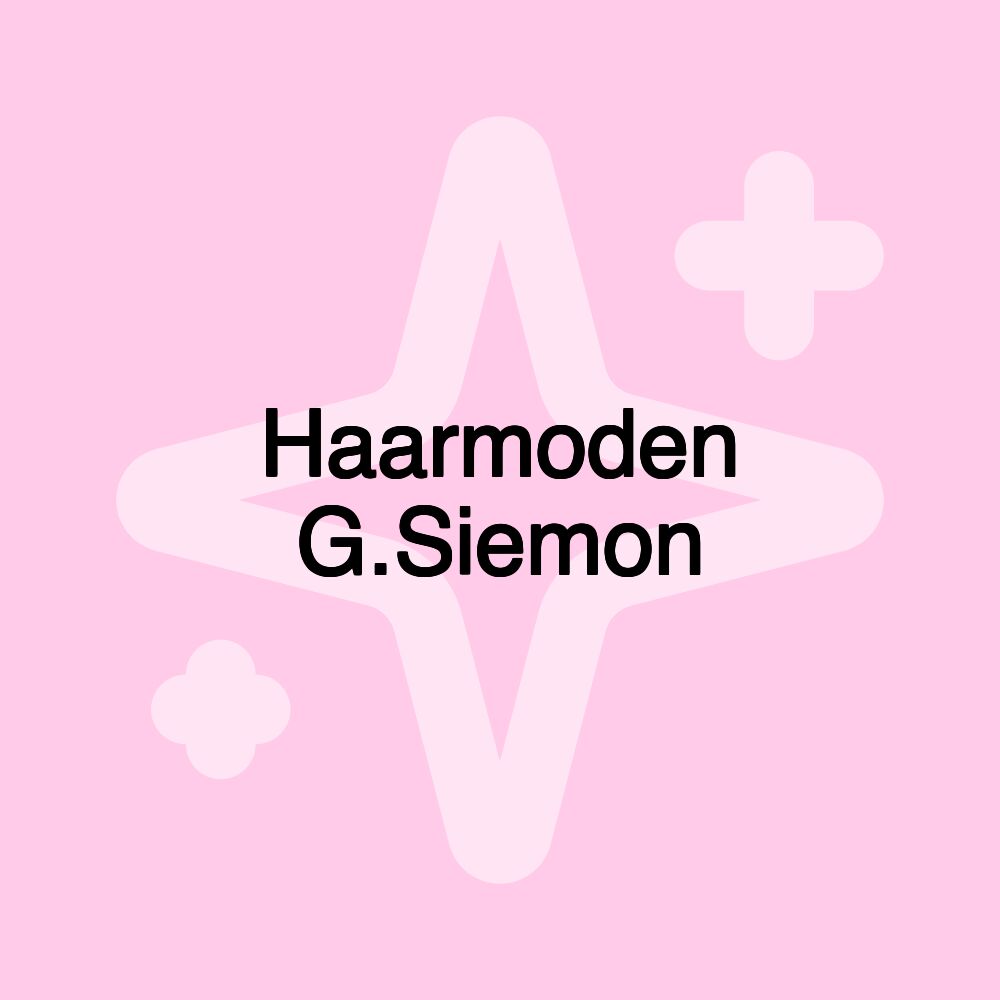 Haarmoden G.Siemon