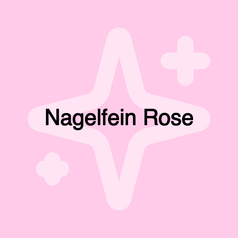 Nagelfein Rose