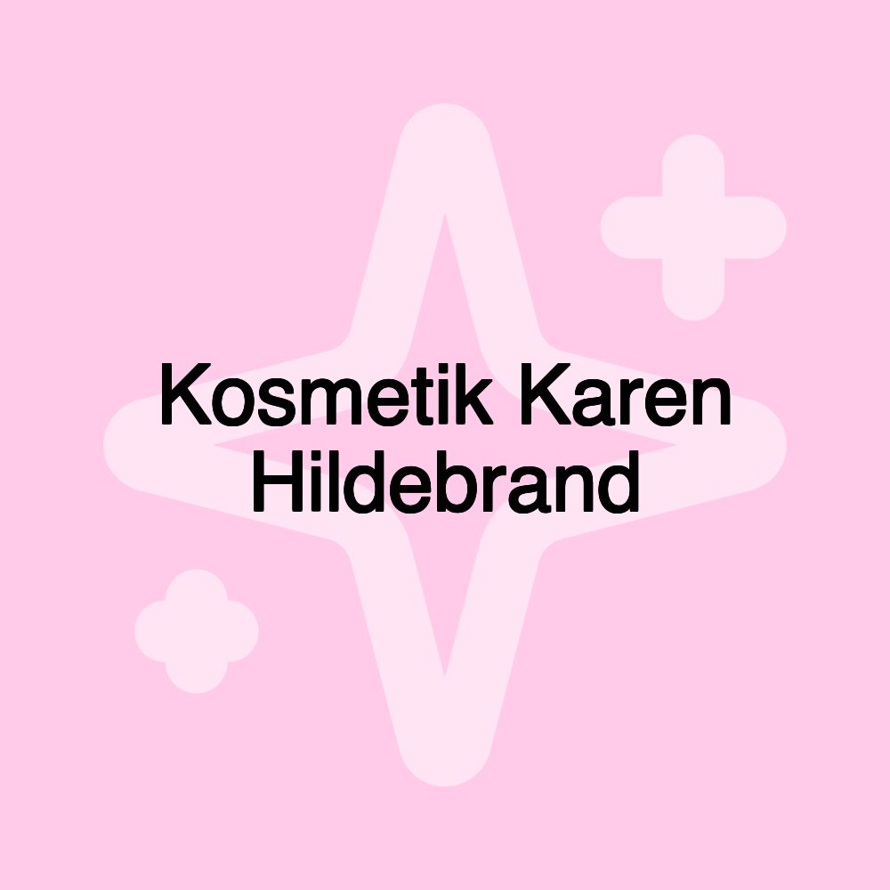 Kosmetik Karen Hildebrand