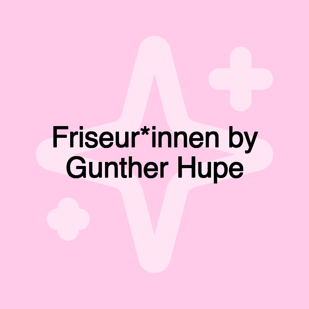 Friseur*innen by Gunther Hupe