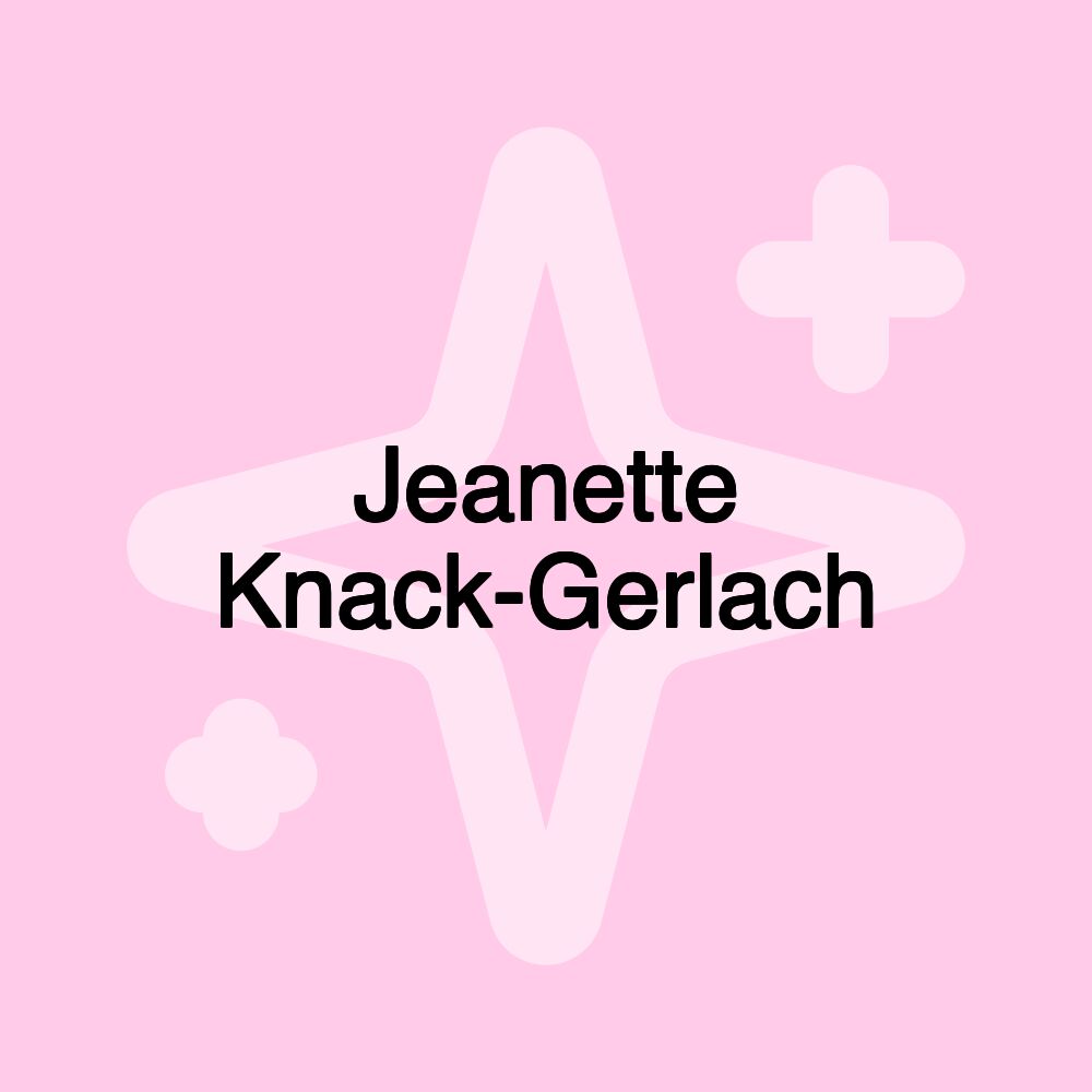 Jeanette Knack-Gerlach