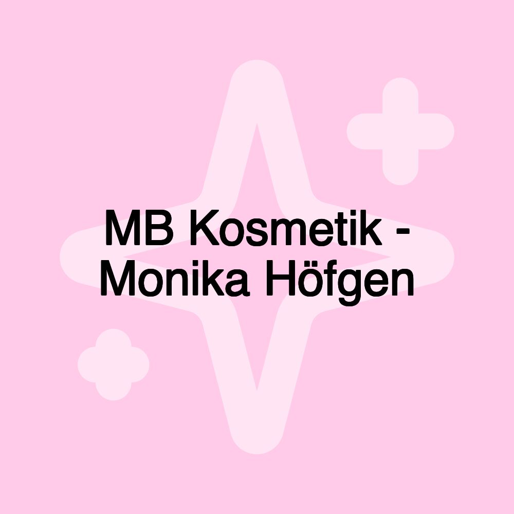 MB Kosmetik - Monika Höfgen