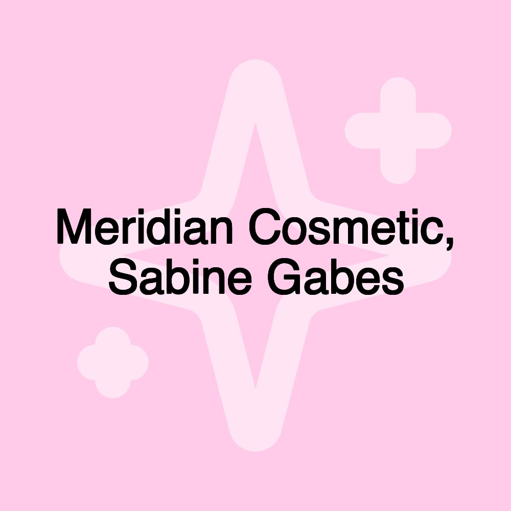 Meridian Cosmetic, Sabine Gabes