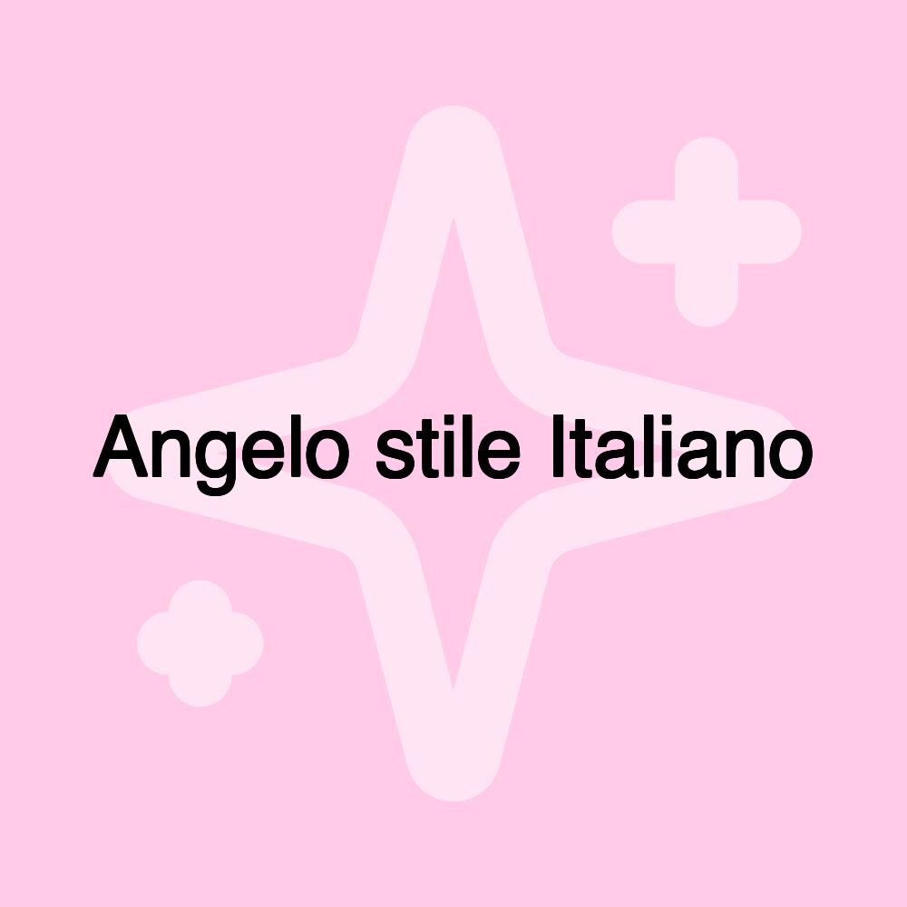 Angelo stile Italiano