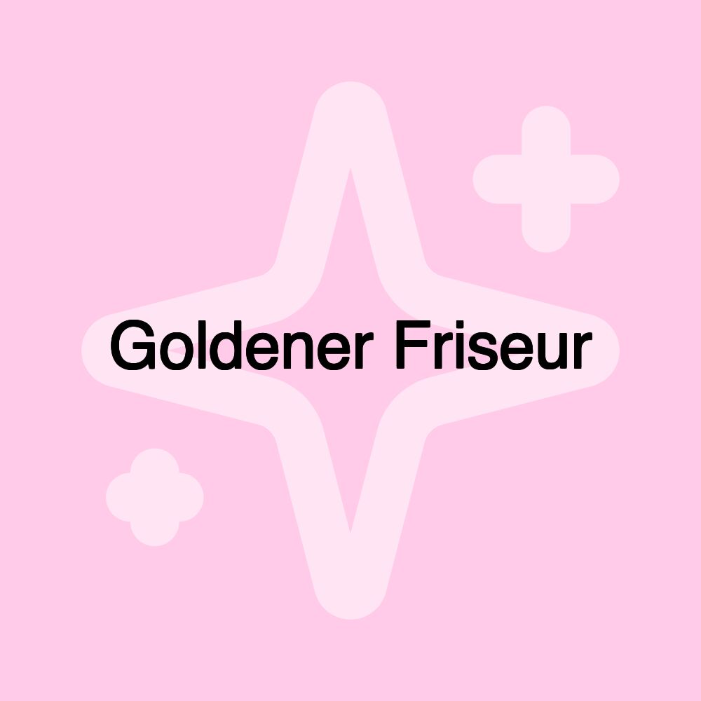 Goldener Friseur