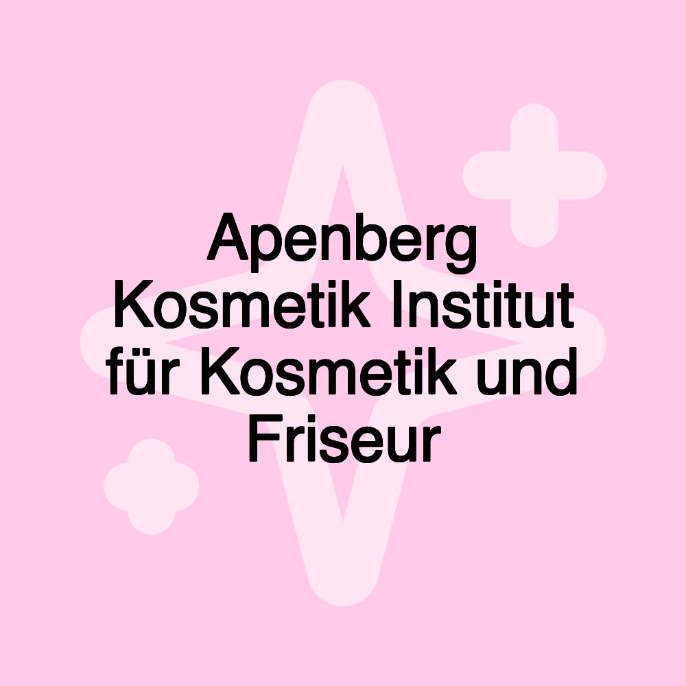 Apenberg Kosmetik Institut für Kosmetik und Friseur