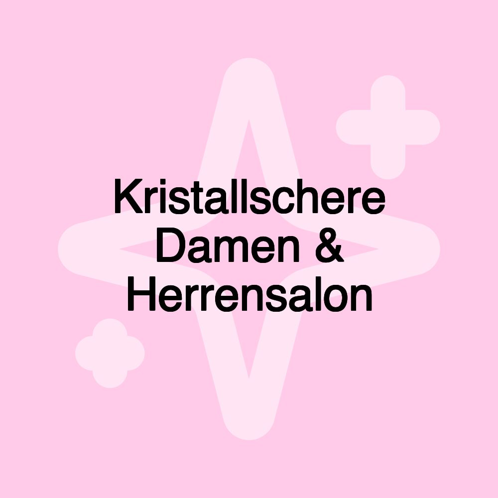 Kristallschere Damen & Herrensalon