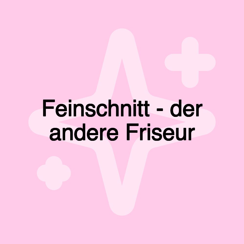 Feinschnitt - der andere Friseur