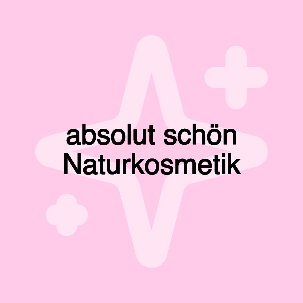 absolut schön Naturkosmetik