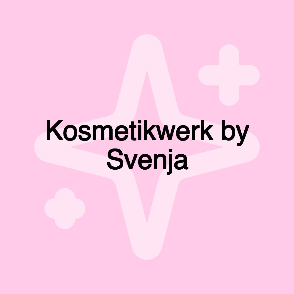 Kosmetikwerk by Svenja