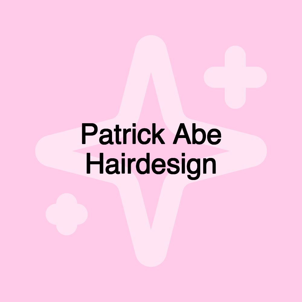 Patrick Abe Hairdesign