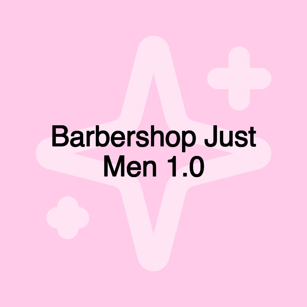 Barbershop Just Men 1.0