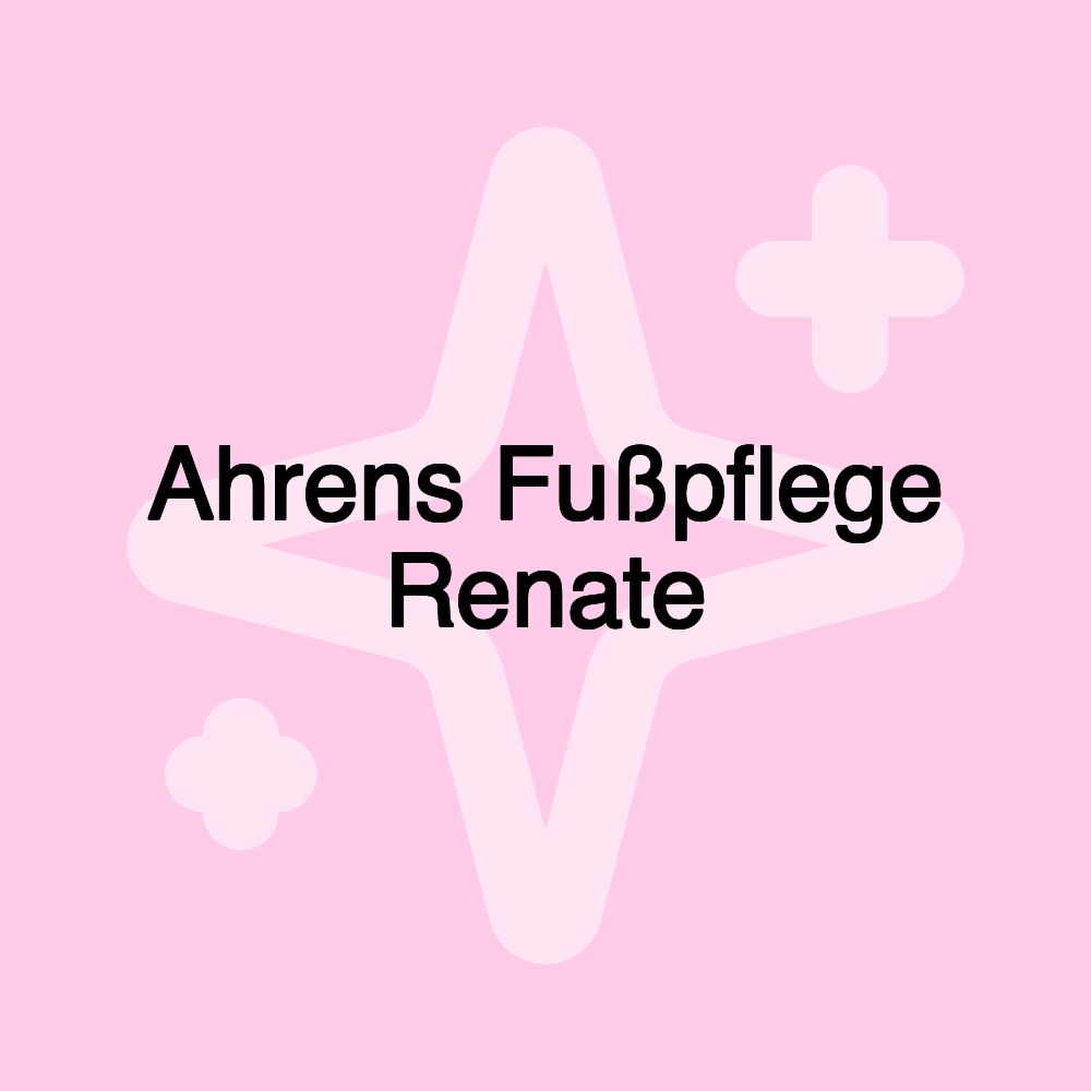 Ahrens Fußpflege Renate